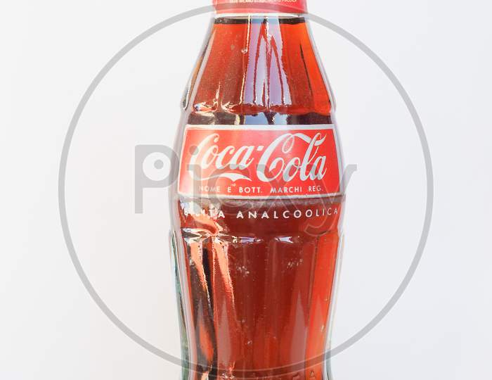 Milan, Italy - October 24, 2014: Italian Coca Cola Bottle