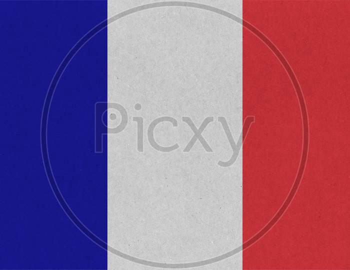 French Flag Of France