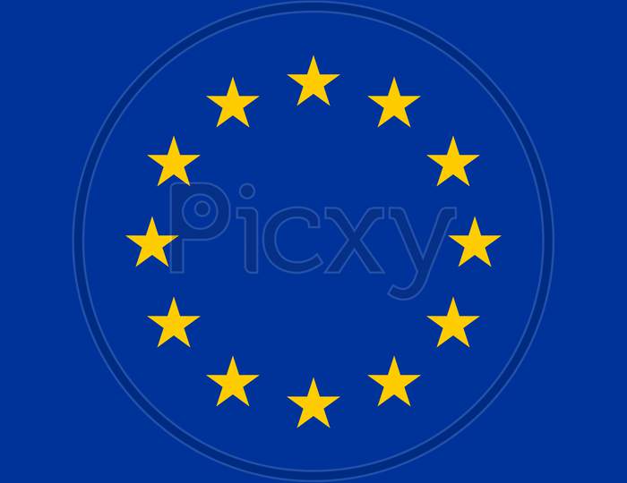 High Res Flag Of The European Union (Eu)