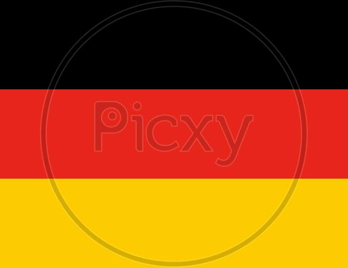 High Res German Flag Of Germany