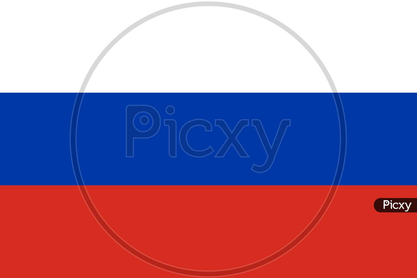 High Res Russian Flag Of Russia