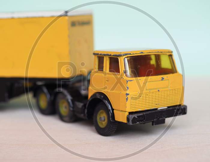 Yellow Toy Lorry