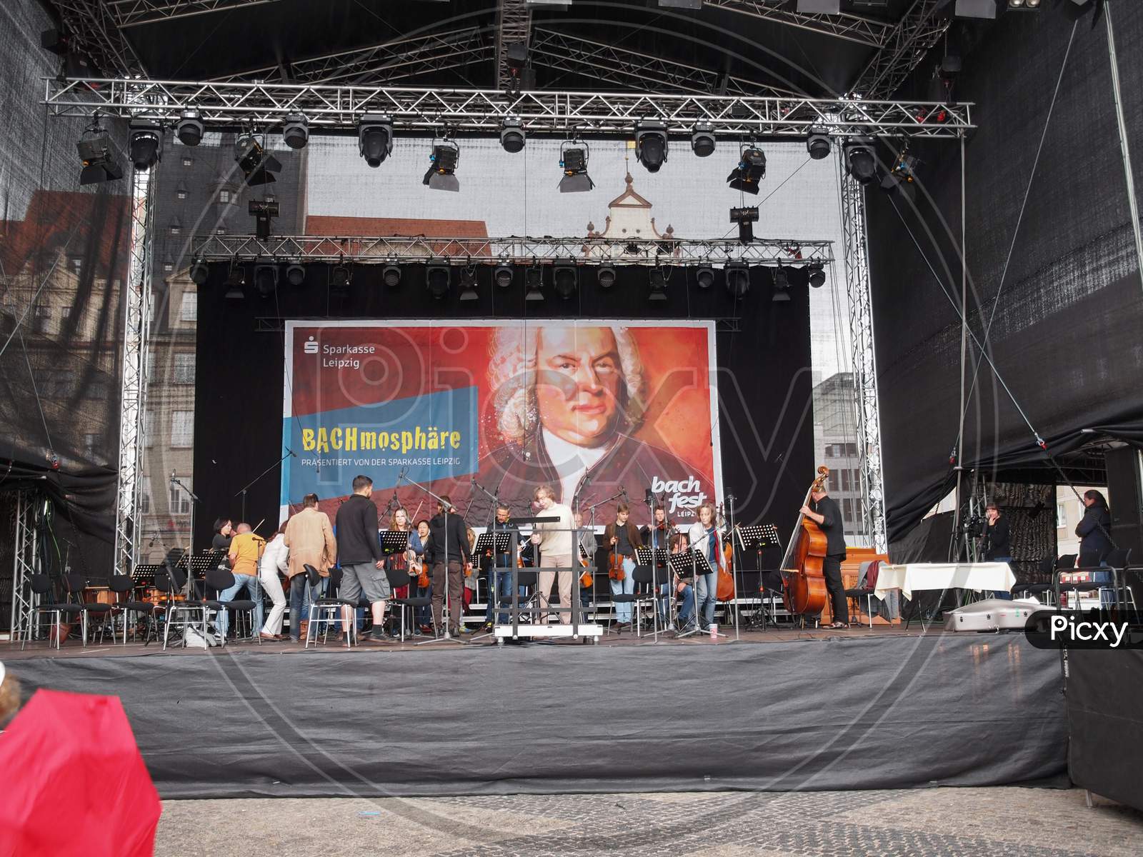 Image Of Leipzig, Germany - June 14, 2014: Concert At Bachfest Annual ...