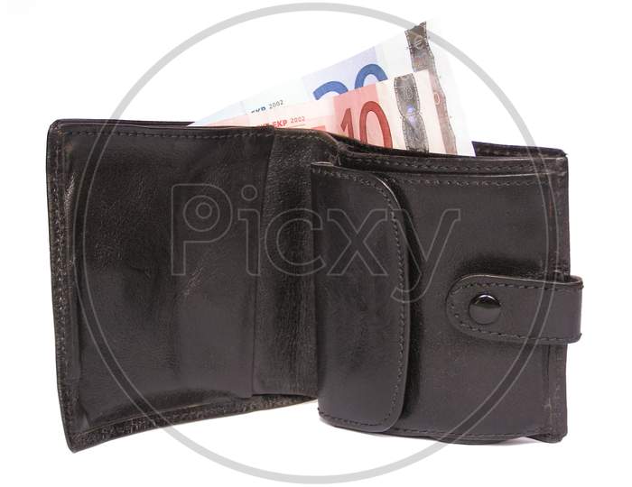 Wallet Billfold Isolated