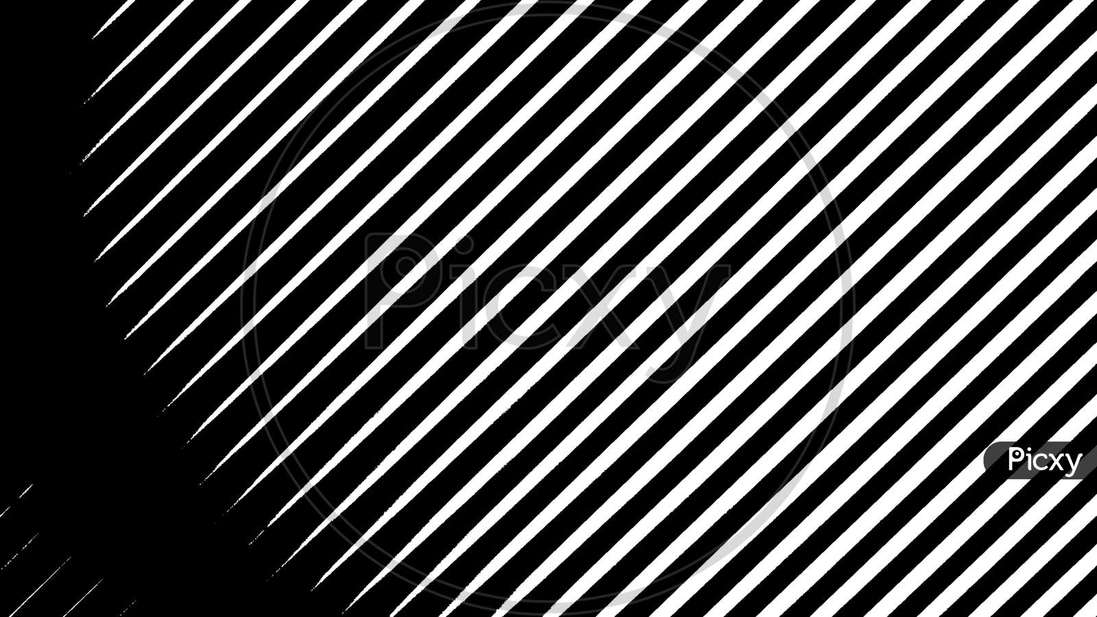 A creative line design abstract in black background.