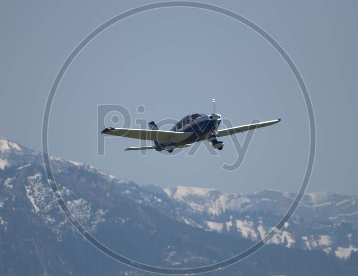 Piper Pa 28-181 Airplane At The Airport Altenrhein In Switzerland 23.4.2021