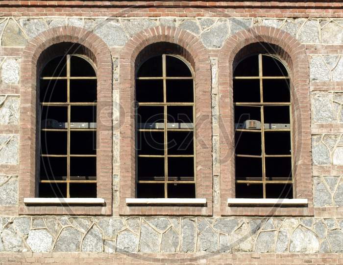 Abandoned Factory Windows
