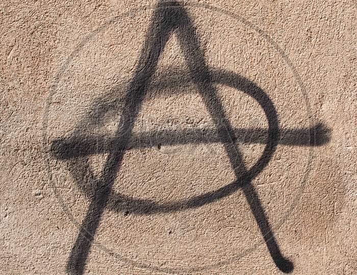 Anarchy Sign On Wall