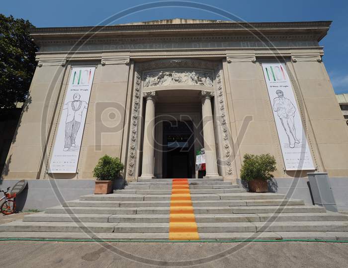 Turin, Italy - Circa June 2019: Promotrice Delle Belle Arti Art Gallery