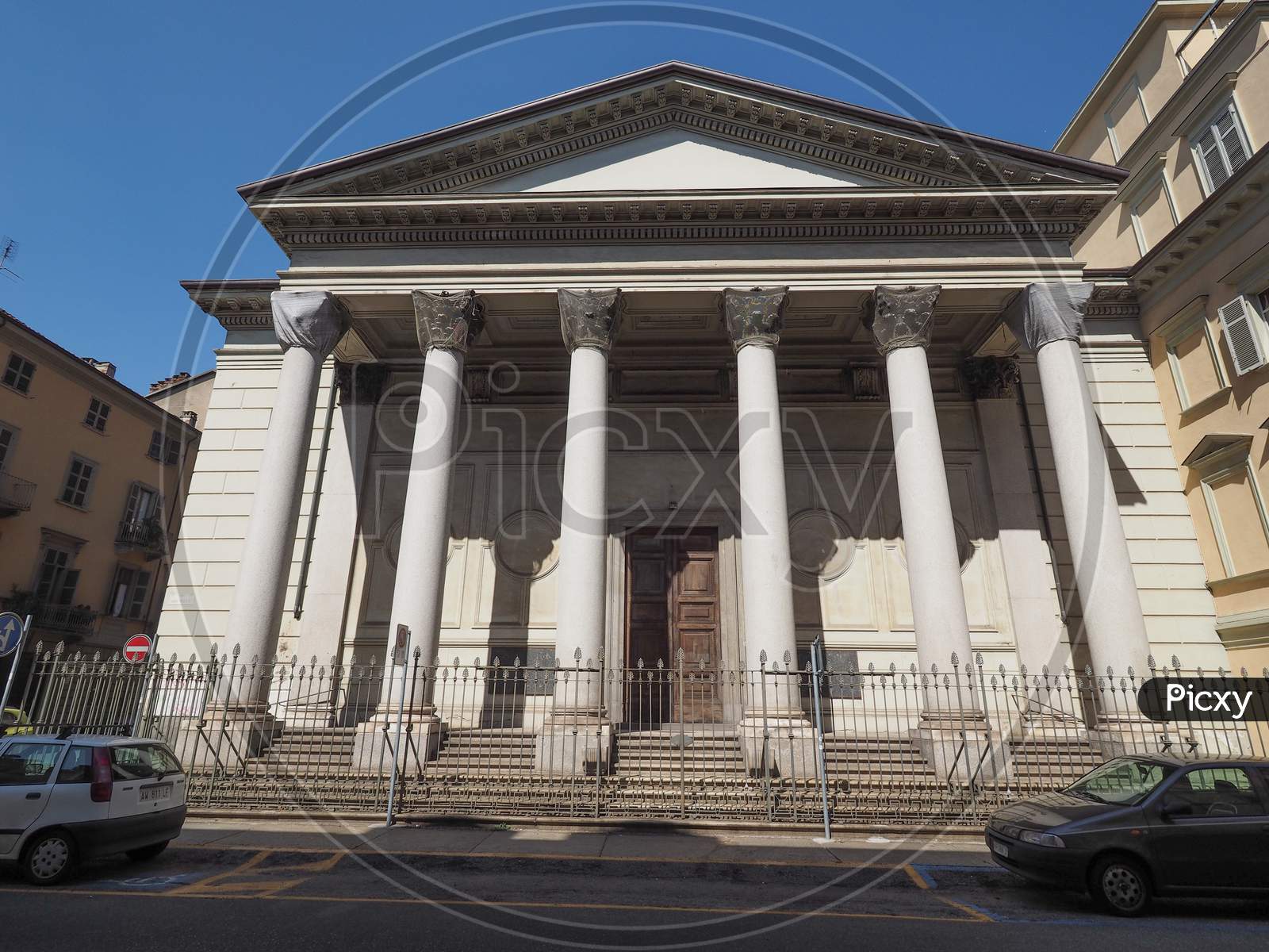 Turin, Italy - Circa August 2016: Church Of San Francesco Of Sales