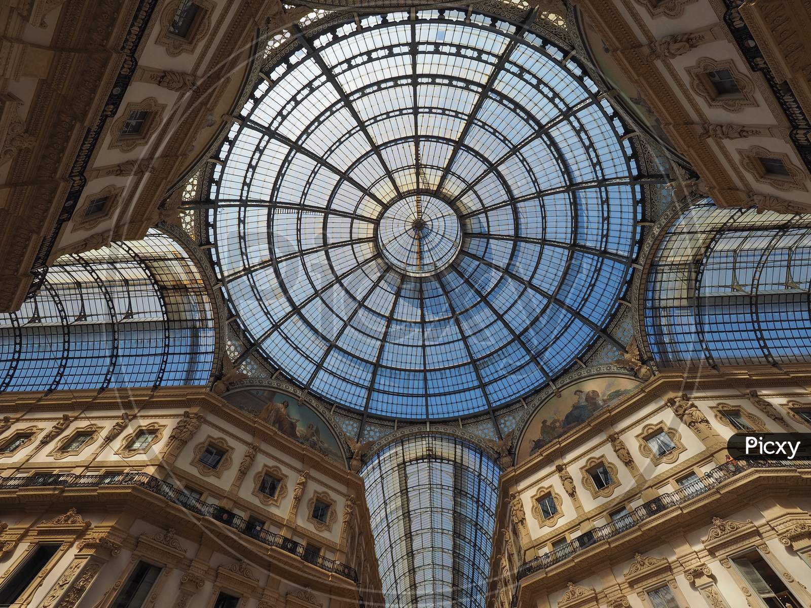 Milan, Italy - Circa April 2016: Galleria Vittorio Emanuele Ii