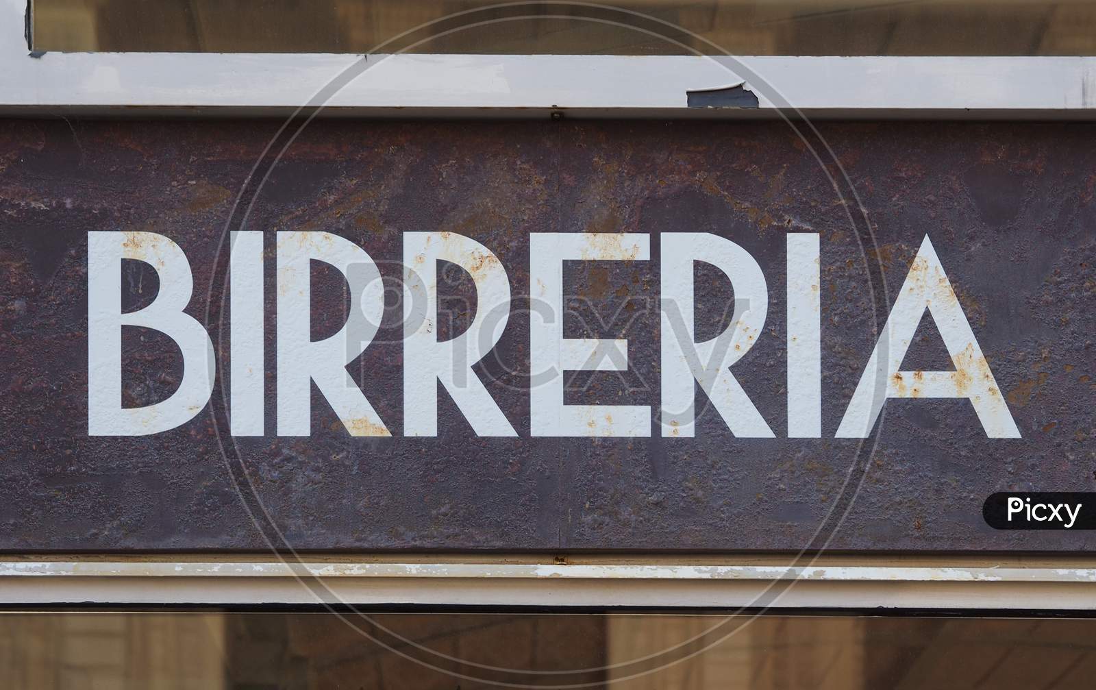 Birreria Pub Sign