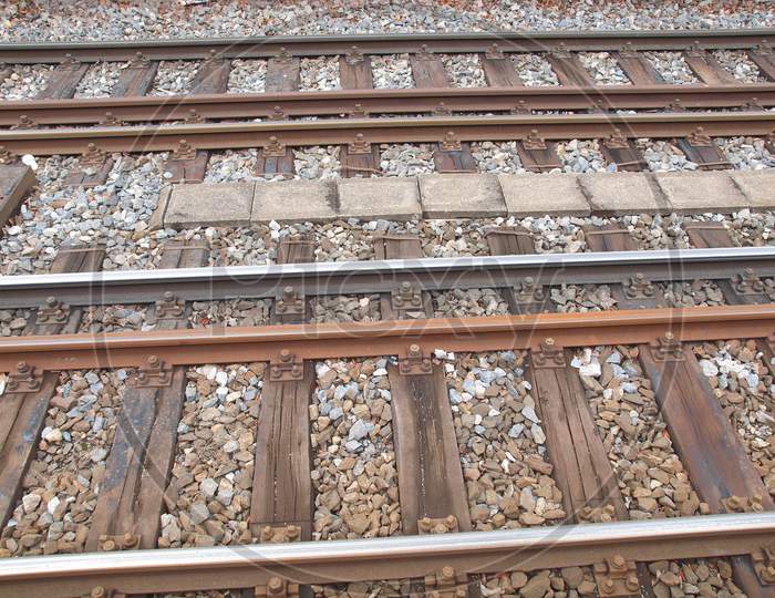Railway Tracks For Train