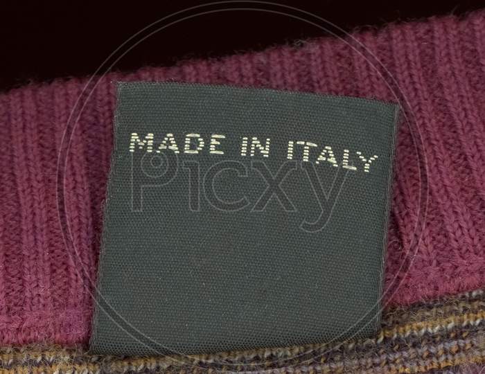 Made In Italy Label
