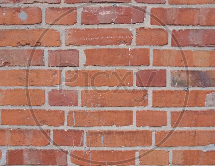 Red Bricks Wall