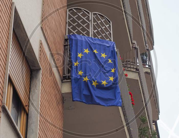 Flag Of The European Union (Eu)