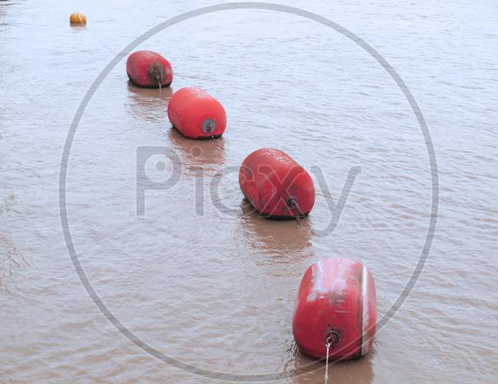 Life Buoy In Water