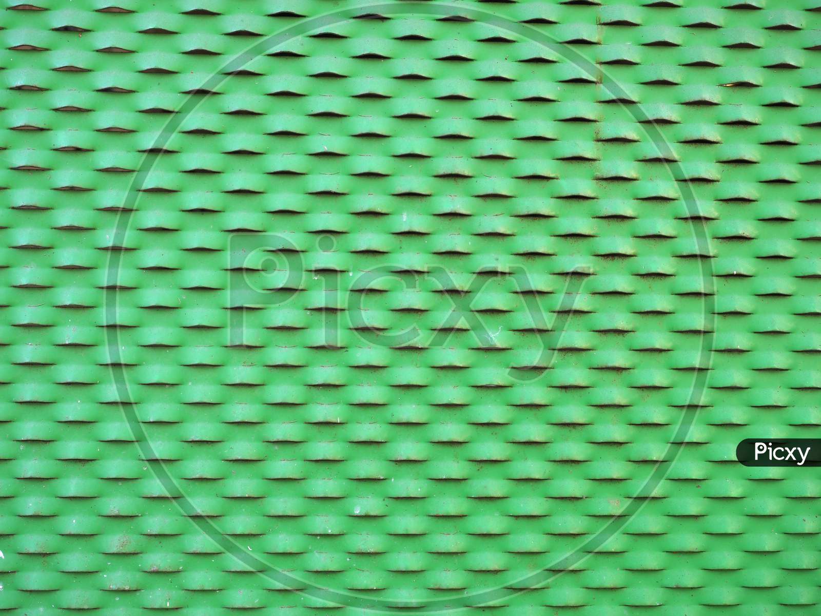 Green Metal Texture Background