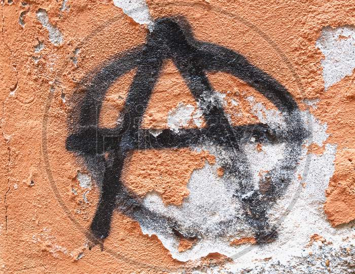 Anarchy Sign On Wall