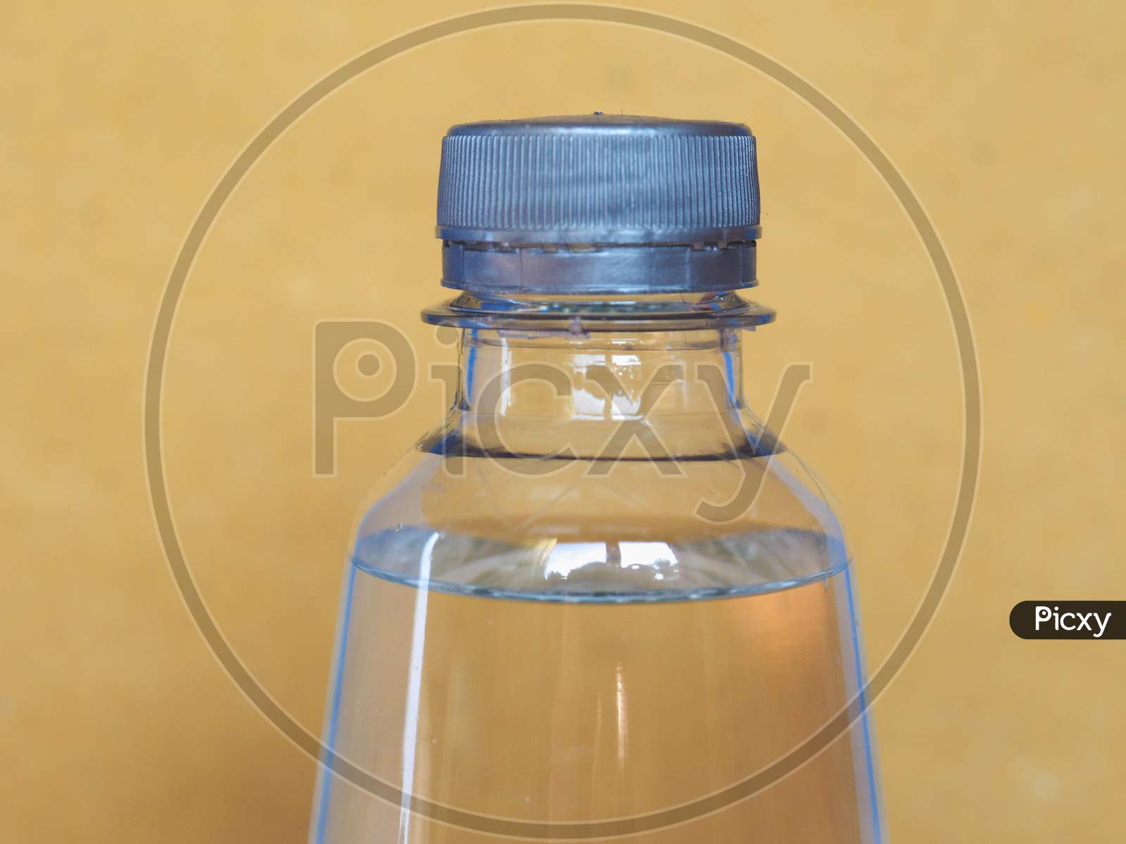 Bottle Of Water With Copy Space