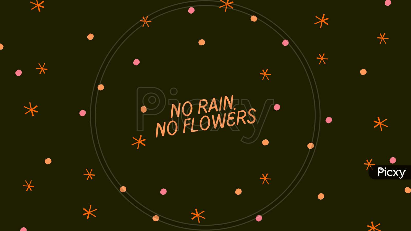 No Rain No Flowers Inspirational Iphone Wallpaper Cell Phone  Etsy Denmark