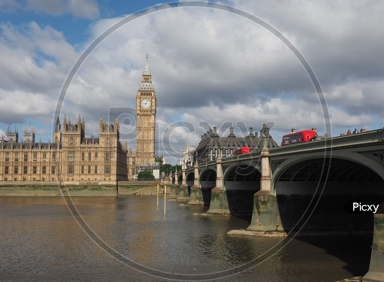 London, Uk - Circa June 2017: Houses Of Parliament Aka Westminster Palace