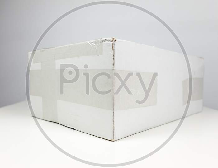 White Packet Parcel