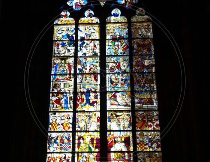 Gothic Cathedral Glass