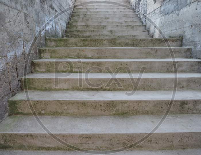 Concrete Stairway Steps