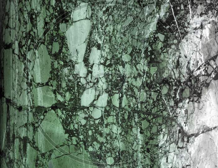 Green Marble Texture Background