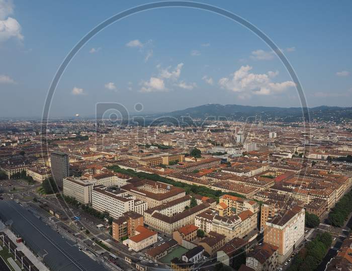 Aerial View Of Turin