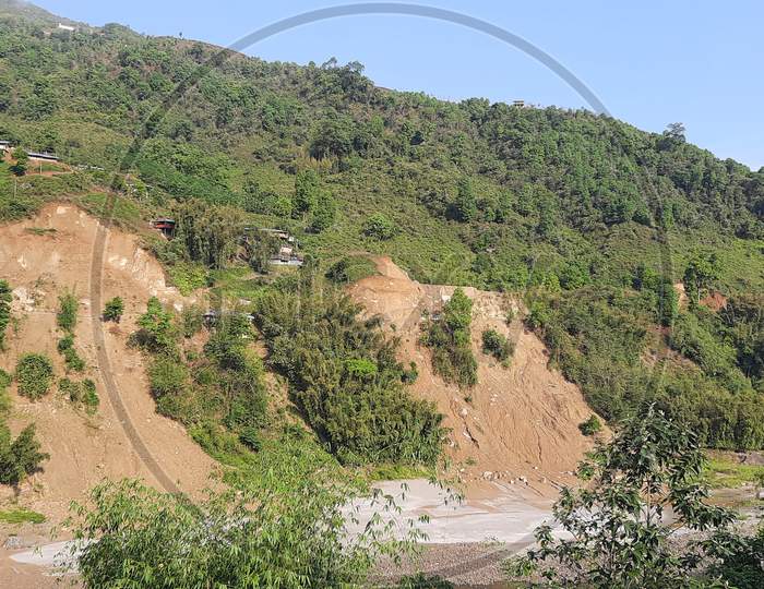 Landslides in Seppa, Arunachal Pradesh