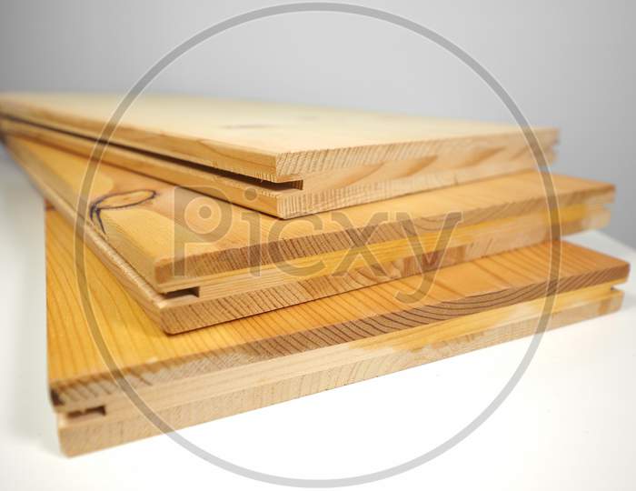 Wood Planks On Table