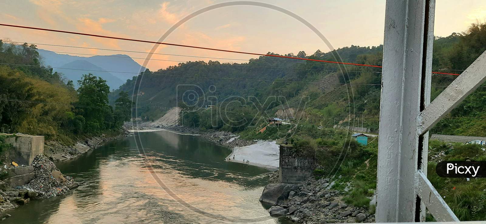 Kameng River, a spectacular view at Seppa Township, East Kameng District, Arunachal Pradesh