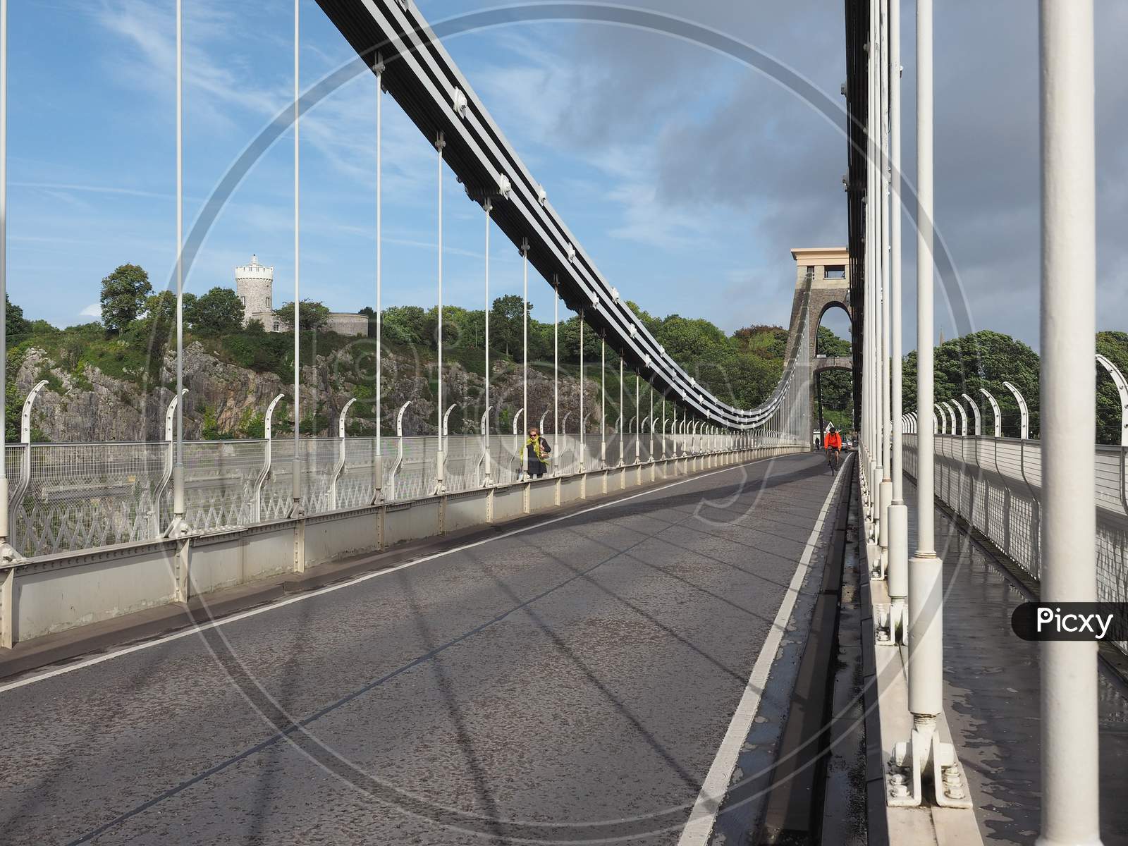 Clifton Suspension Bridge In Bristol