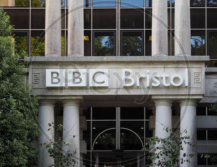 Bristol, Uk - Circa September 2016: Bbc Broadcasting House