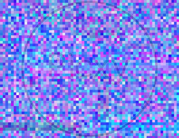 Abstract Blue Cyan Pink Purple And Violet Random Noise Background