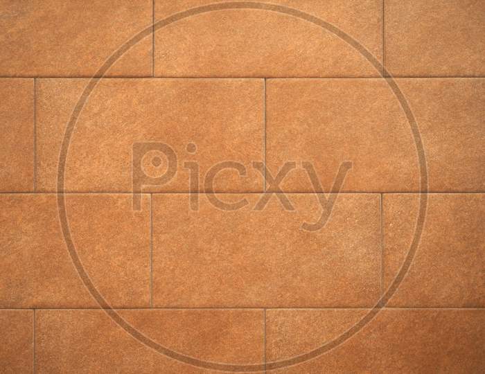 Brown Tiled Floor Background