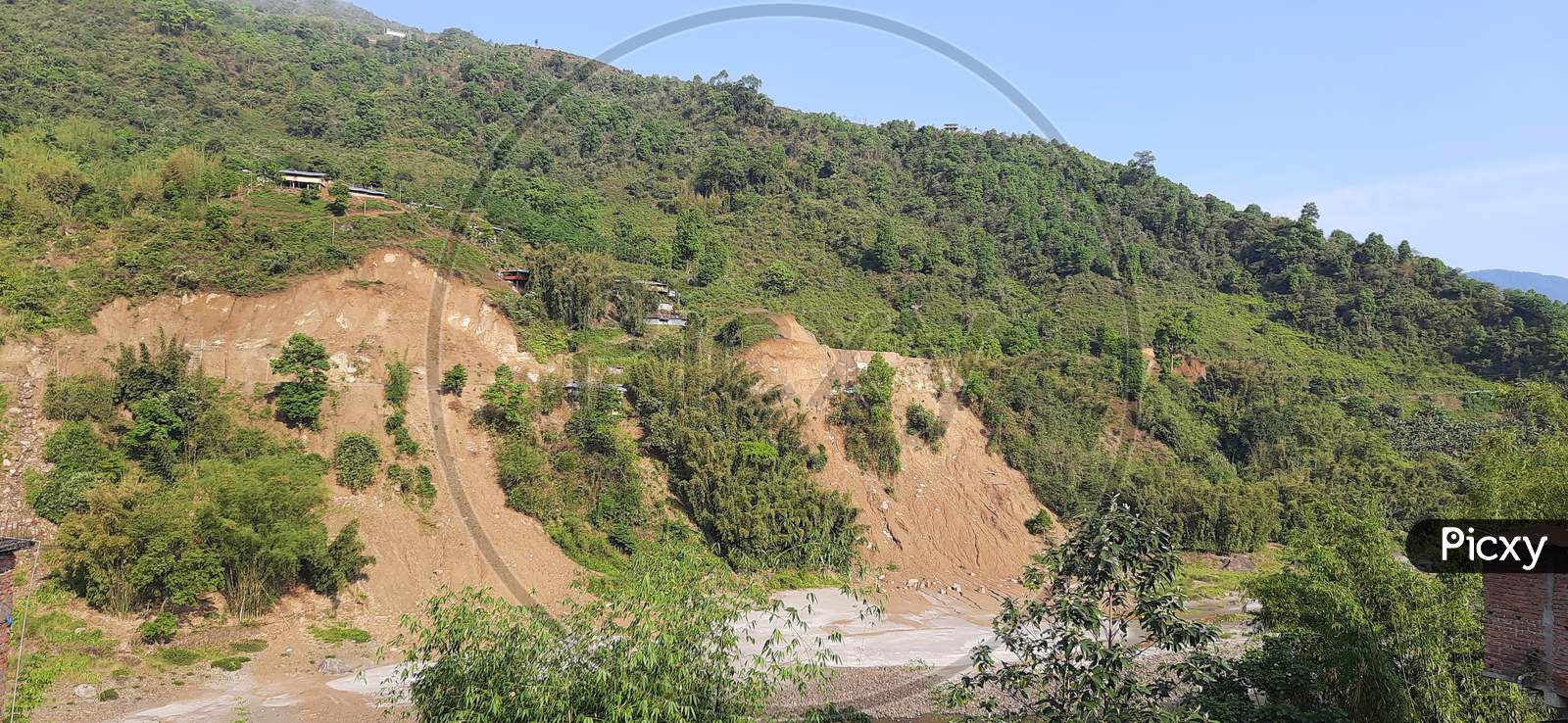 Landslides in Seppa, Arunachal Pradesh