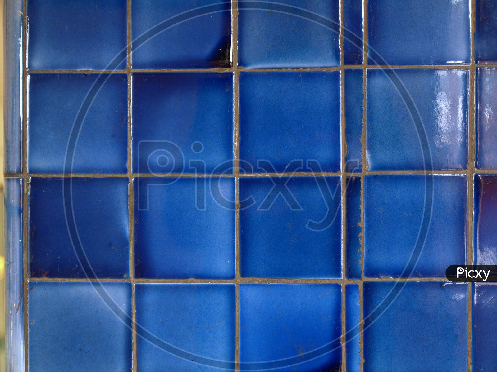 Blue Tiles Texture