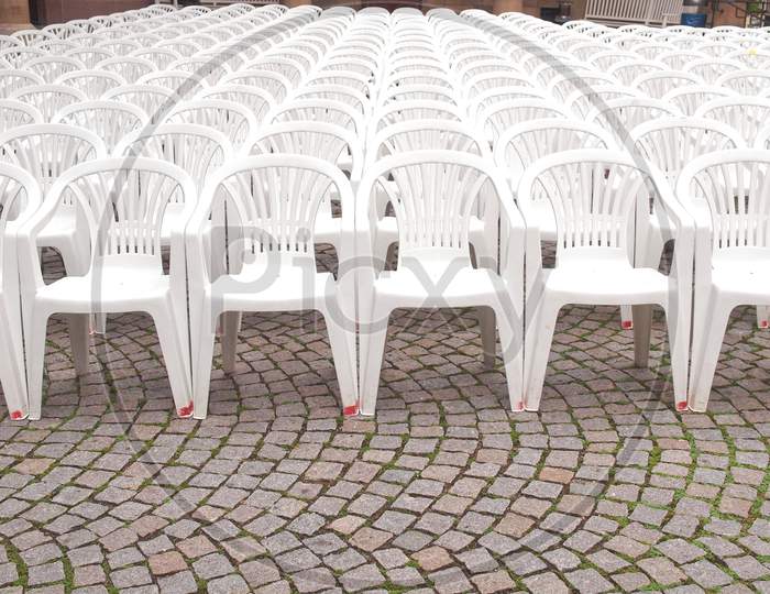 White Plastic Chairs