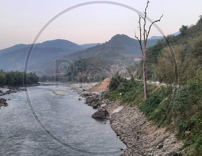 Natural landscape of Seppa Township, Seppa,East Kameng District,Arunachal Pradesh