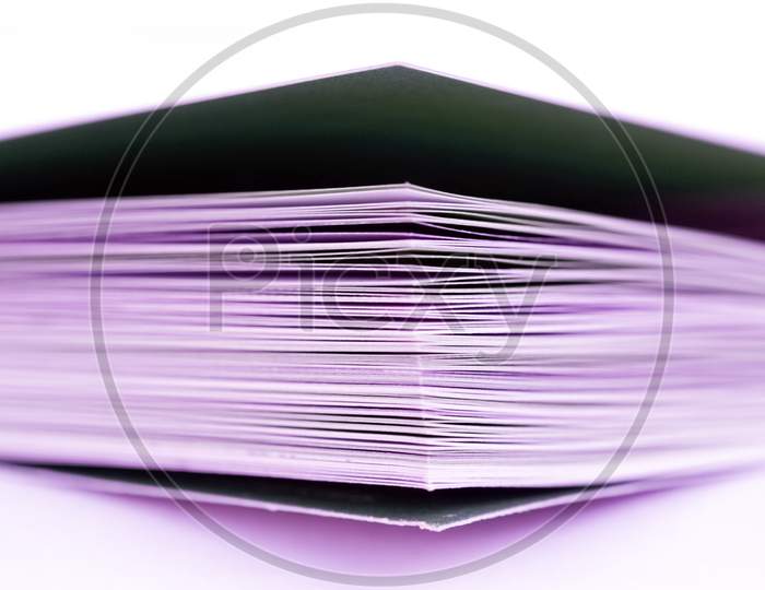 Purple Paper Sheets Background