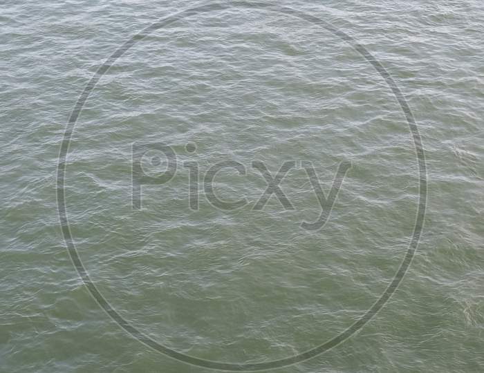 Blue Green Water Surface Background