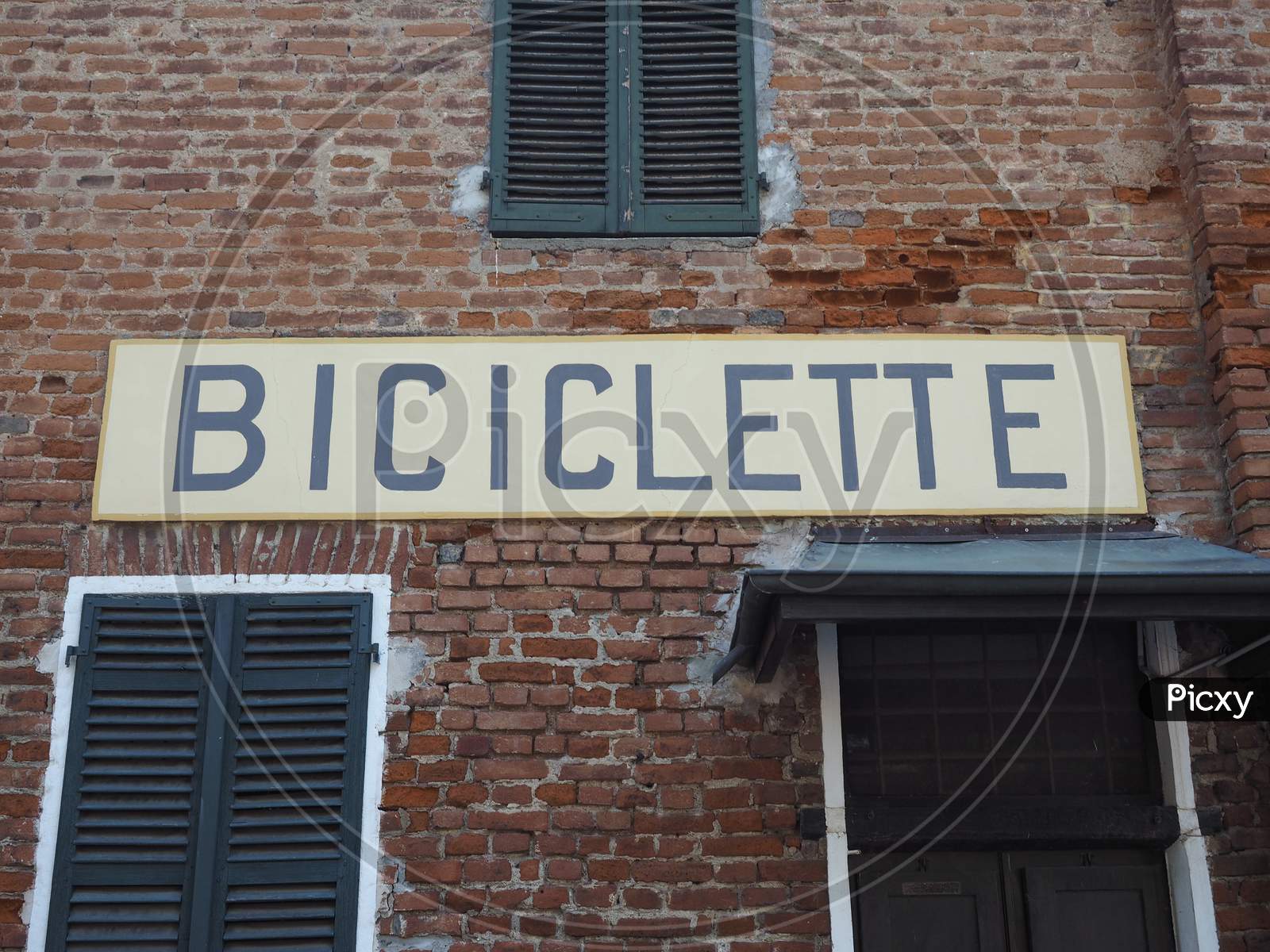 Biciclette (Bicycles) Sign