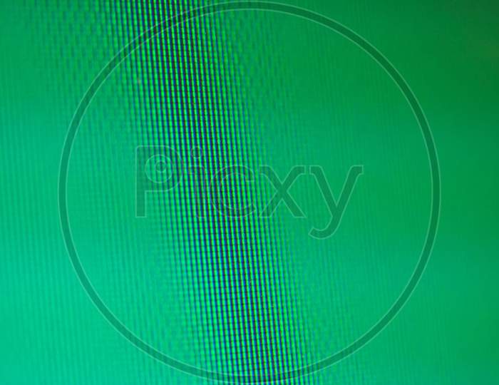 Green Led Display Background