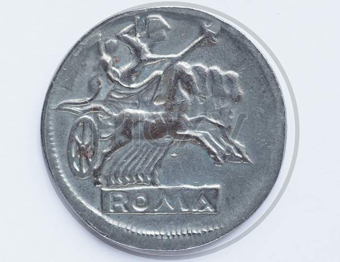 Old Roman Coin