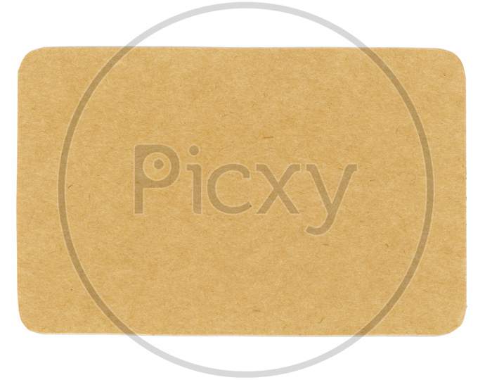 Blank Paper Card