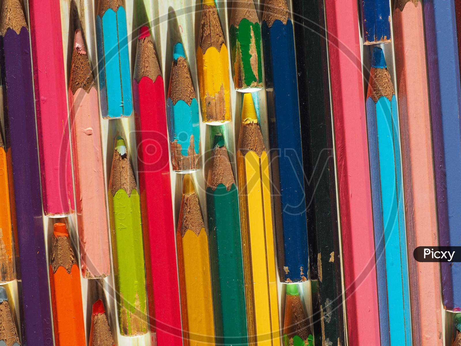 Many Colour Pencils