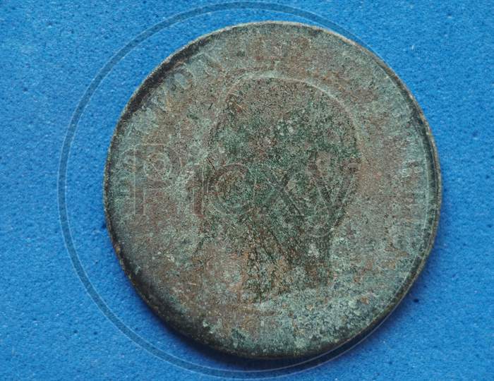 Ancient Rusted Coin